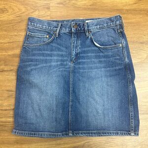 &Skirt Denim Pencil Jeans Skirt Sz 6